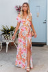 printed-surplice-short-sleeve-tie-waist-maxi-dress OhSoStyled - Sophia's Style-4